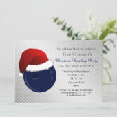 銀海軍企業の休日ボーリングパーティー招待状 招待状 (スタンド正面)