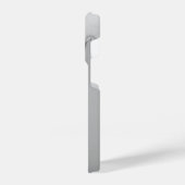 銀液クロム乾燥金属モノグラム iPhoneケース (左側面)