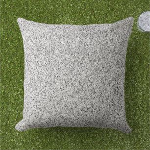 銀灰色の光のグリッターきらめき アウトドアクッション
