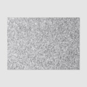 銀灰色の光のグリッターきらめき 薄葉紙 (正面)