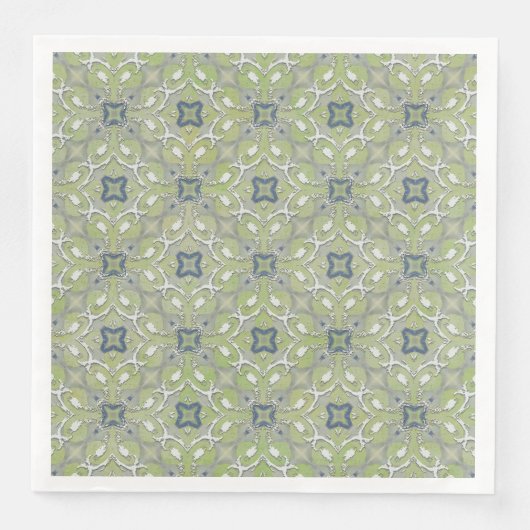 銀灰色グリーンブルー金属塗り模様 (正面)