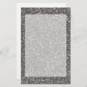 銀炭テクスチャー用デコール 便箋 (正面/裏面)