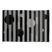 銀無地の可逆 枕カバー (裏面)