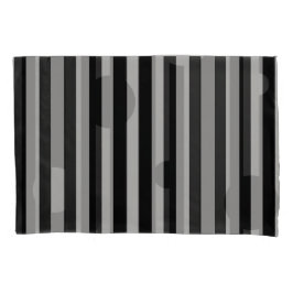 銀無地の可逆 枕カバー