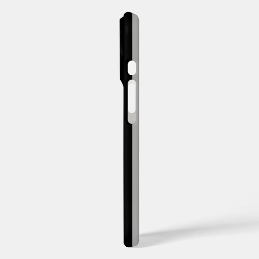 銀無地の色 Case-Mate iPhoneケース (裏面 / 左)