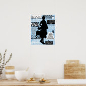 銀玉酒田銀時引用文 ポスター (キッチン)