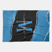 銀王室の瑪瑙 キッチンタオル (横)