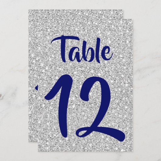 銀王室の色のグリッター  プログラム (正面/裏面)