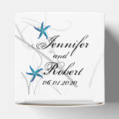 銀珊瑚結婚式の引き出物箱 フェイバーボックス (上部)