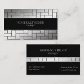 銀瓦 名刺 (正面/裏面)