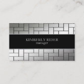 銀瓦 名刺 (正面)