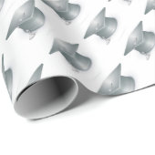 銀目盛りキャップ ラッピングペーパー (ロールコーナー)