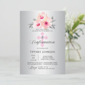 銀確認フローラピンククロスガール+詩 招待状 (スタンド正面)