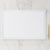 銀空白の色 ペーパーパッド (インサイチュ)