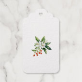 銀箔クリスマスツリーギフトラベル ギフトタグ (裏面)