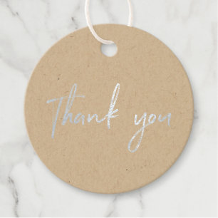 銀箔スモールビジネスサンキューパッケージングラベル フェイバータグ