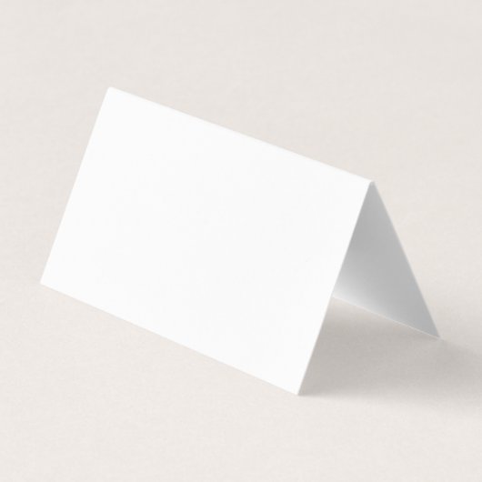 銀箔ブラシストローク、ジュエリー表示カード 名刺 (裏面)