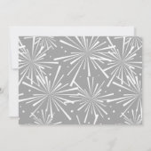 銀箔風船大晦日パーティーII 招待状 (裏面)