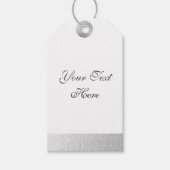 銀箔 ギフトタグ (正面)