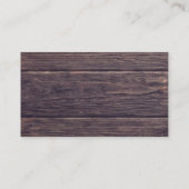 銀素朴紫フローラのサ結婚イト エンクロージャーカード (裏面)