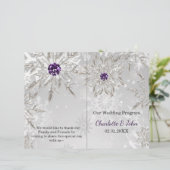 銀紫雪の冬の結婚式 (スタンド正面)