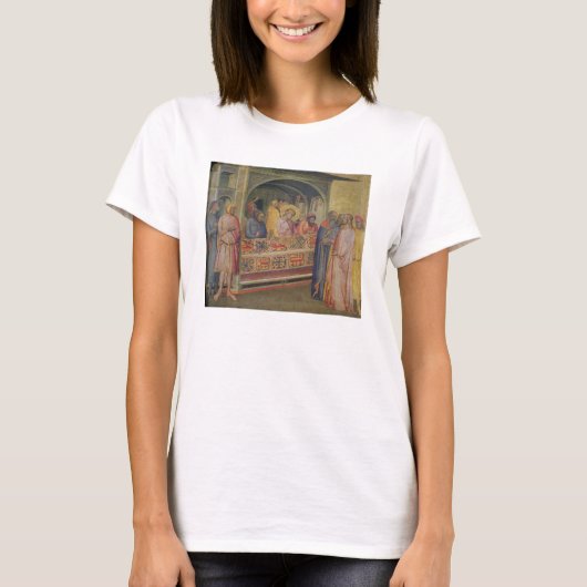 銀細工師のワークショップの聖エロイ Tシャツ (正面)