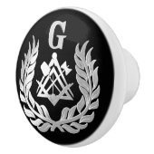 銀組積記号 セラミックノブ (右)