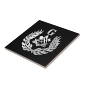 銀組積記号 タイル (側面)