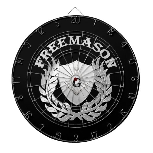 銀組積記号 ダーツボード (正面)