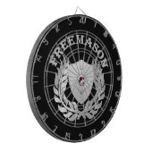 銀組積記号 ダーツボード (正面左)