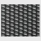 銀結婚帯 ラッピングペーパー (フラット)