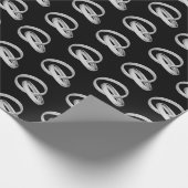 銀結婚帯 ラッピングペーパー (角)