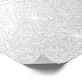 銀結婚蝶ウェルカム ポスター (角)