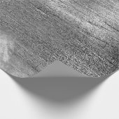 銀絵を描工業抽象芸術グレーグラファイトVip ラッピングペーパー (角)