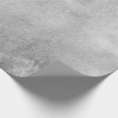 銀絵を描産抽象芸術グレーストライプ ラッピングペーパー (角)