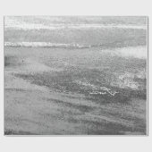 銀絵を描産業セメントグレイ黒鉛Vip ラッピングペーパー (フラット)