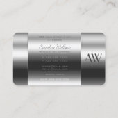 銀缶光学ピンクブルー流体とモノグラム 名刺 (裏面)