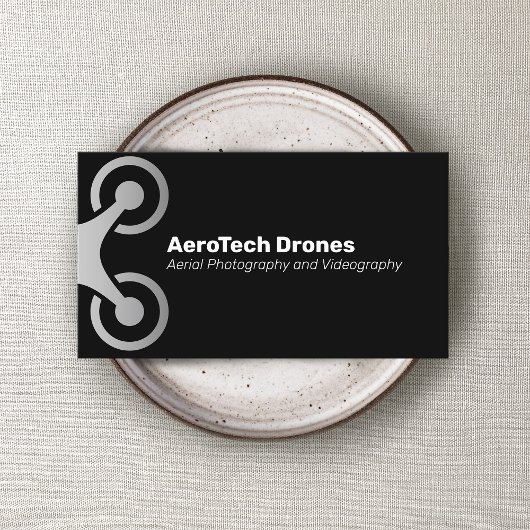 銀航空無人機による撮影・映像撮影 名刺