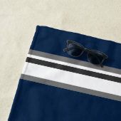 銀色いかりビーチタオル ビーチタオル (インサイチュ)