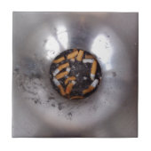 銀色のお尻を吸う灰皿におもしろい入れ タイル (正面)