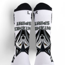 銀色のオオカミの頭(抽象芸術形状)