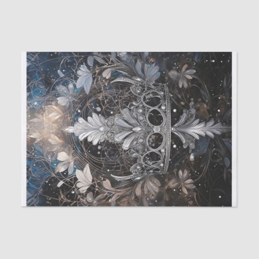 銀色のスパークきらきら光るリー・ティアラを連れて来い 薄葉紙 (正面)