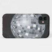 銀色のディスコ・ボール Case-Mate iPhoneケース (裏面(横))