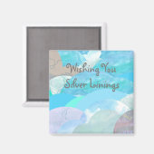 銀色のライニングをお願い マグネット (正面/裏面)