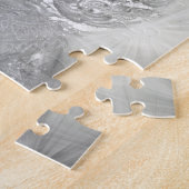 銀色の仏 ジグソーパズル (側面)