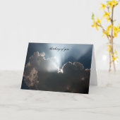 銀色の思考 カード (黄色い花)