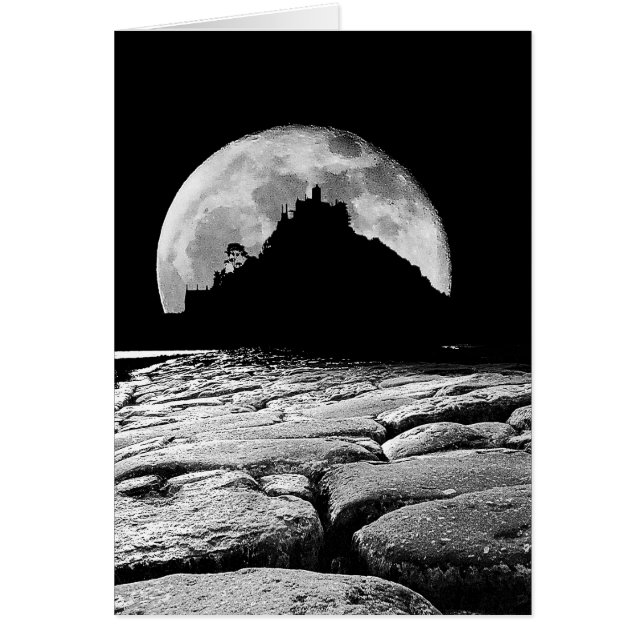 銀色の月のライトによって (正面)