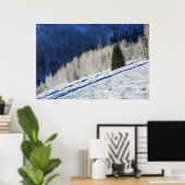 銀色の木 ポスター (ホームオフィス)