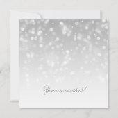 銀色の結婚《写真》ぼけ味の輝き 招待状 (裏面)