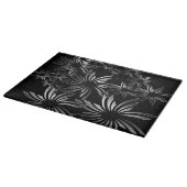 銀色の花 カッティングボード (角)